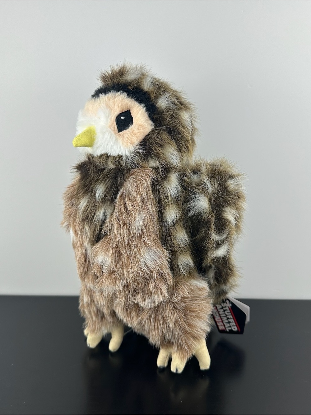 Stuffed Animal House Rare Northern Spotted Owl 10.5” Embroidered Eyes Plush NWT